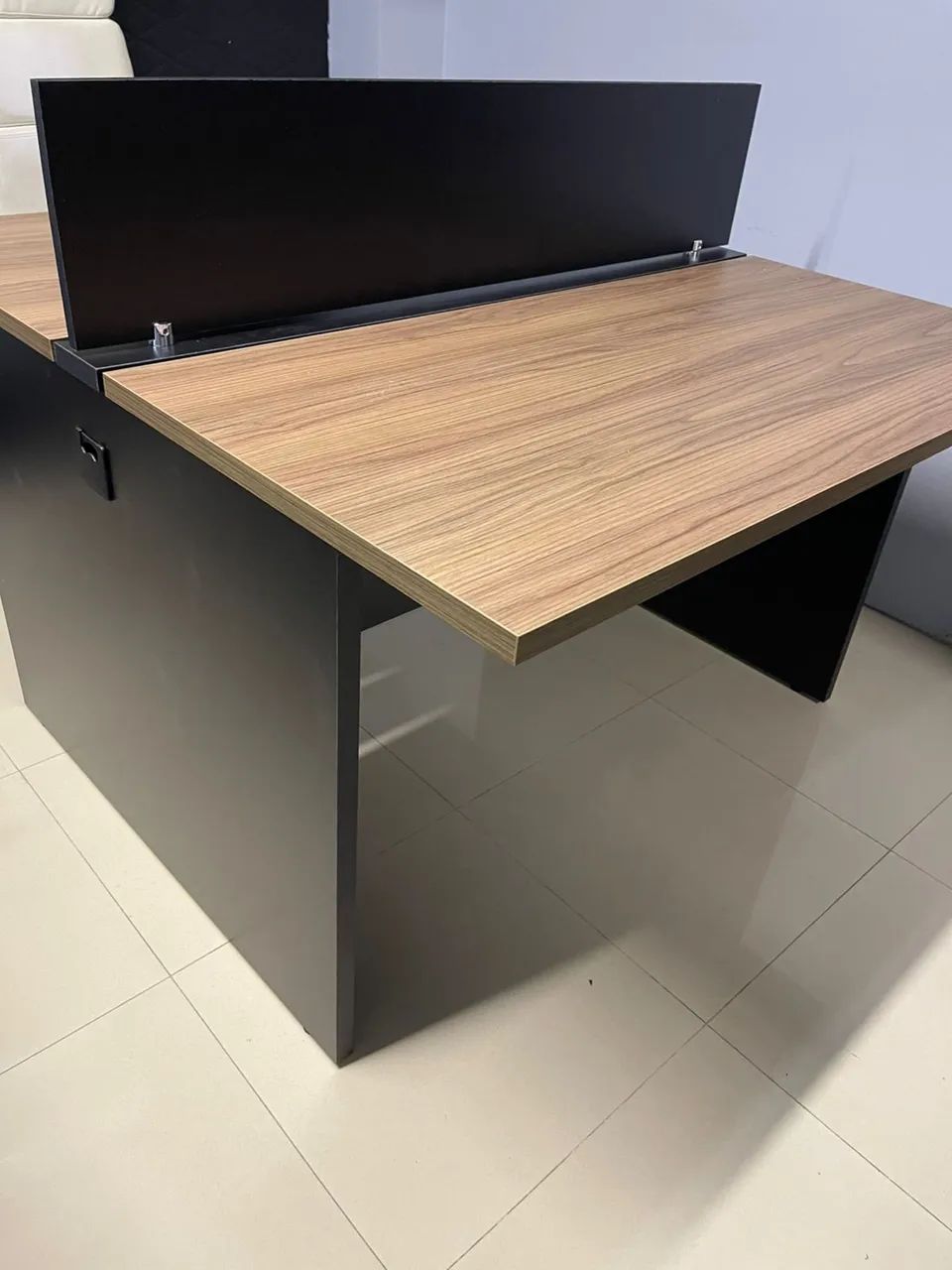 ESTACAO DE TRABALHO ESCRITÓRIO 2 lugares painel - LOJA IKONMIXOFFICE  - Foto 3