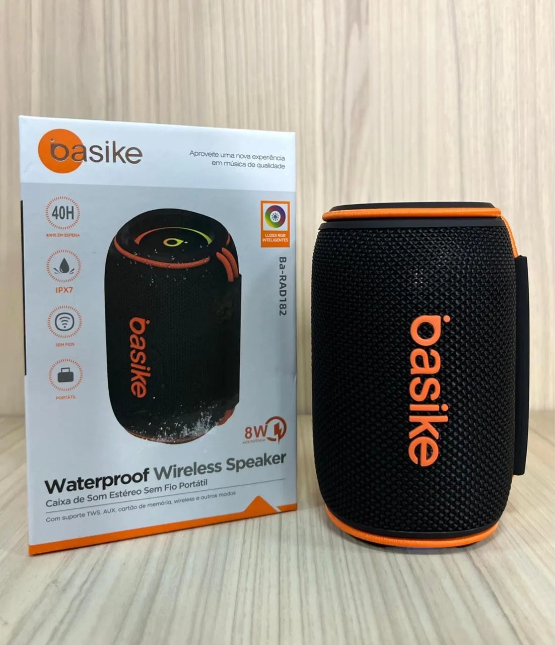 *Caixa de som Basike Rad-182* 8W  