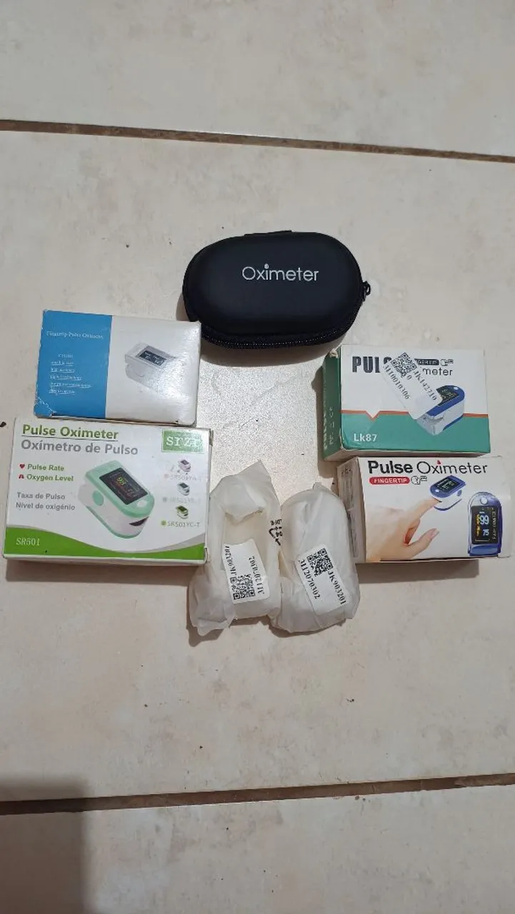 Oxímetro de Pulso - Monitoramento de Saúde