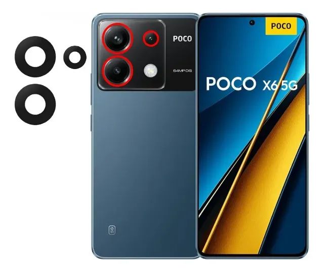 Vidro Lente Câmera Xiaomi Poco X6 5g