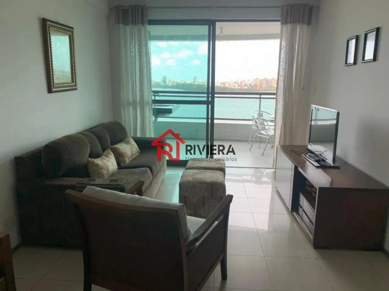 Aluguel de Apartamento de Luxo na Ponta D'areia, São Luís-MA: 2 Quartos, 1 Suíte, 2 Banhei