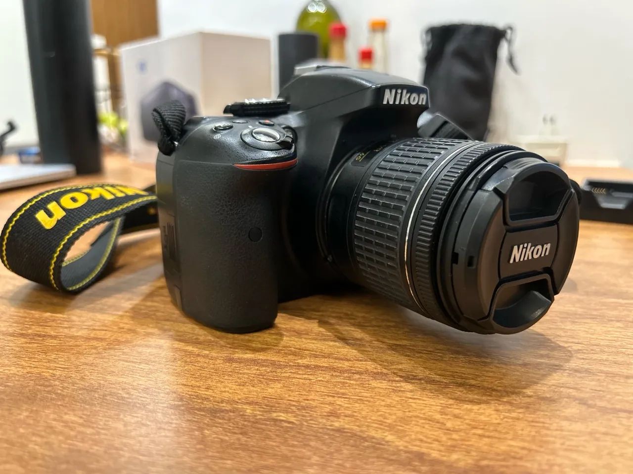 Câmera DSLR Nikon D3500 com Lente 18-55mm + Lente 80-300mm - Foto 4