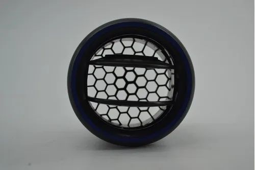Par Difusor Ar Lateral Azul Painel Sandero 2018 Logan Origin - Foto 5