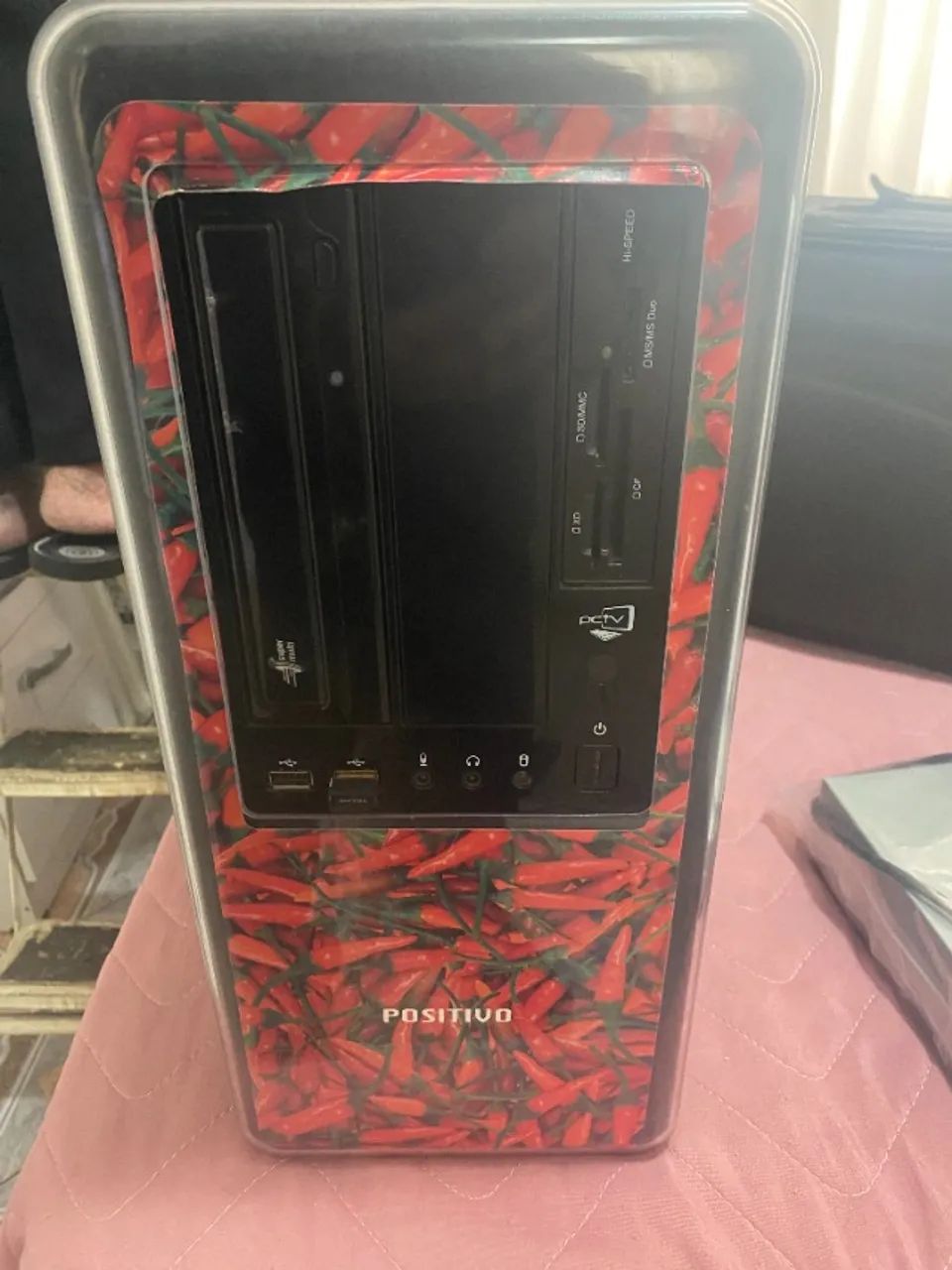 computador positivo, com placa TV