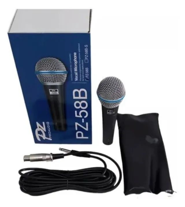 Wired Handheld Microphone PZ58B PZ Audio64617878361986120