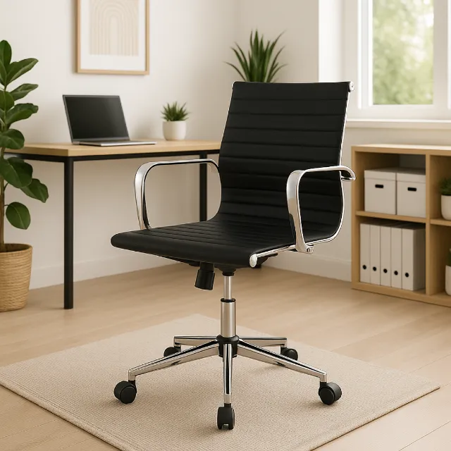 Cadeira com Braço - Para Escritório e Home Office (Nordi)