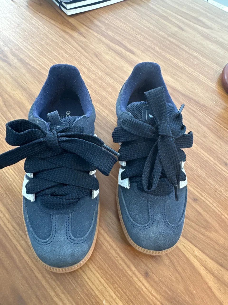 Tênis Adidas Samba azul TAM 35