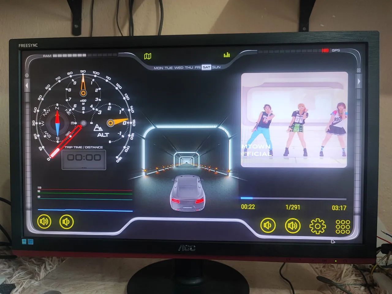 Monitor AOC 21.5" HDMI, Display Port,VGA - Foto 4