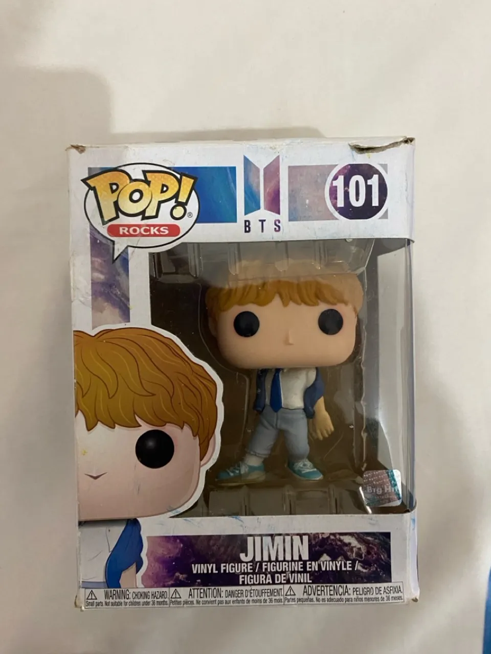 Funko Pop BTS Jimin e V - Colecionável