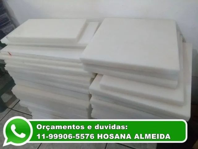 Tábua de Carne Polietileno Branco  - Foto 2