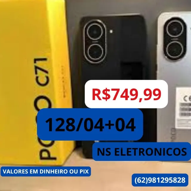 Xiaomi Poco C71 128GB/4GB RAM Lacrados