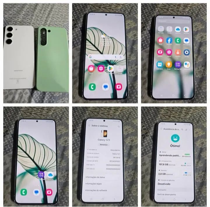 Samsung s23 live demo impecável 