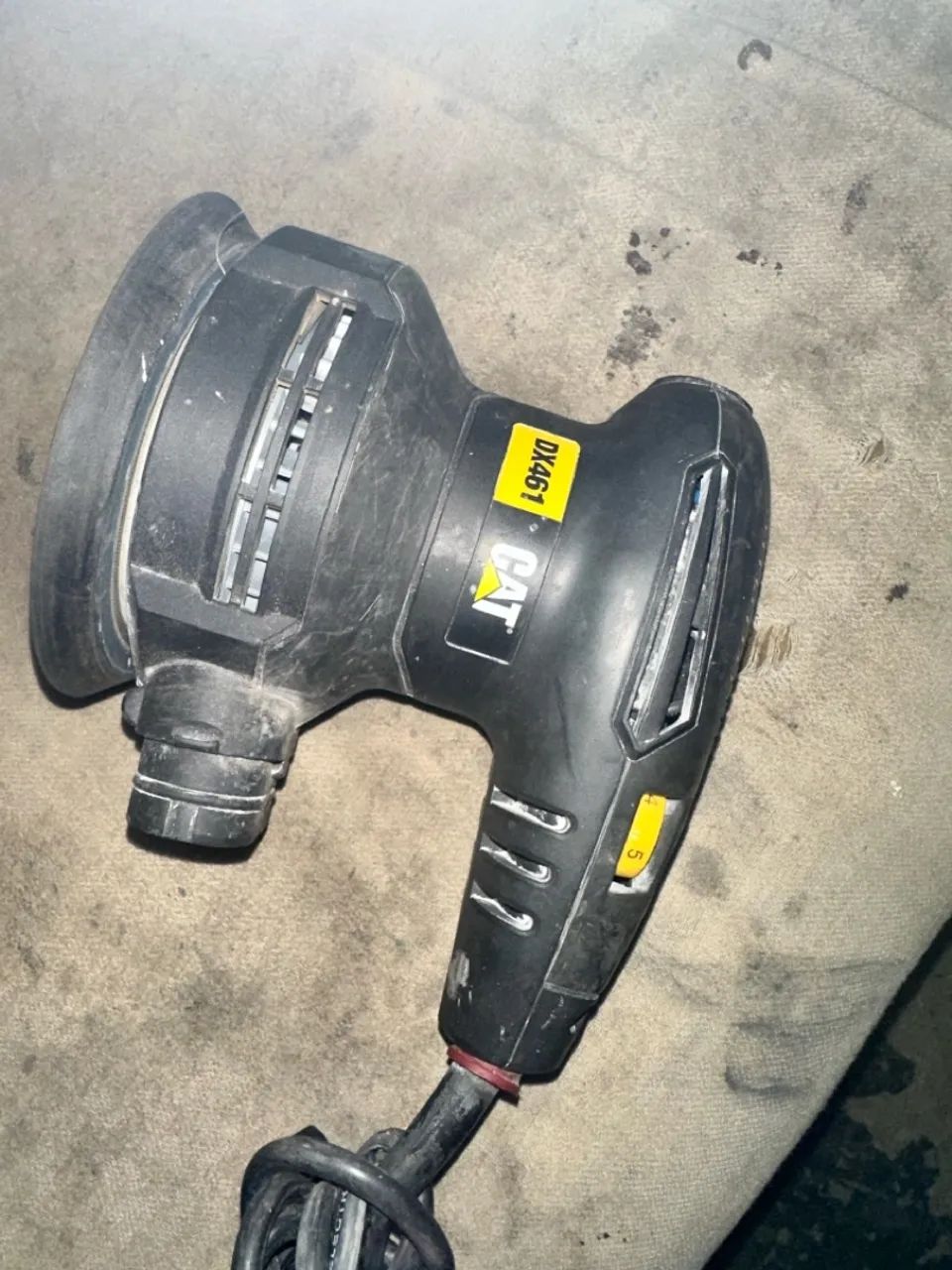 Orbital cat DX461 usada com pequeno defeito no controle de velocidade  - Foto 3