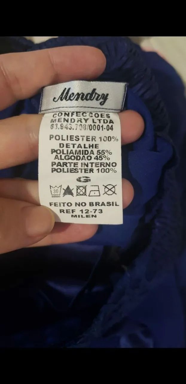 Vestido Azul Elegante - Foto 3