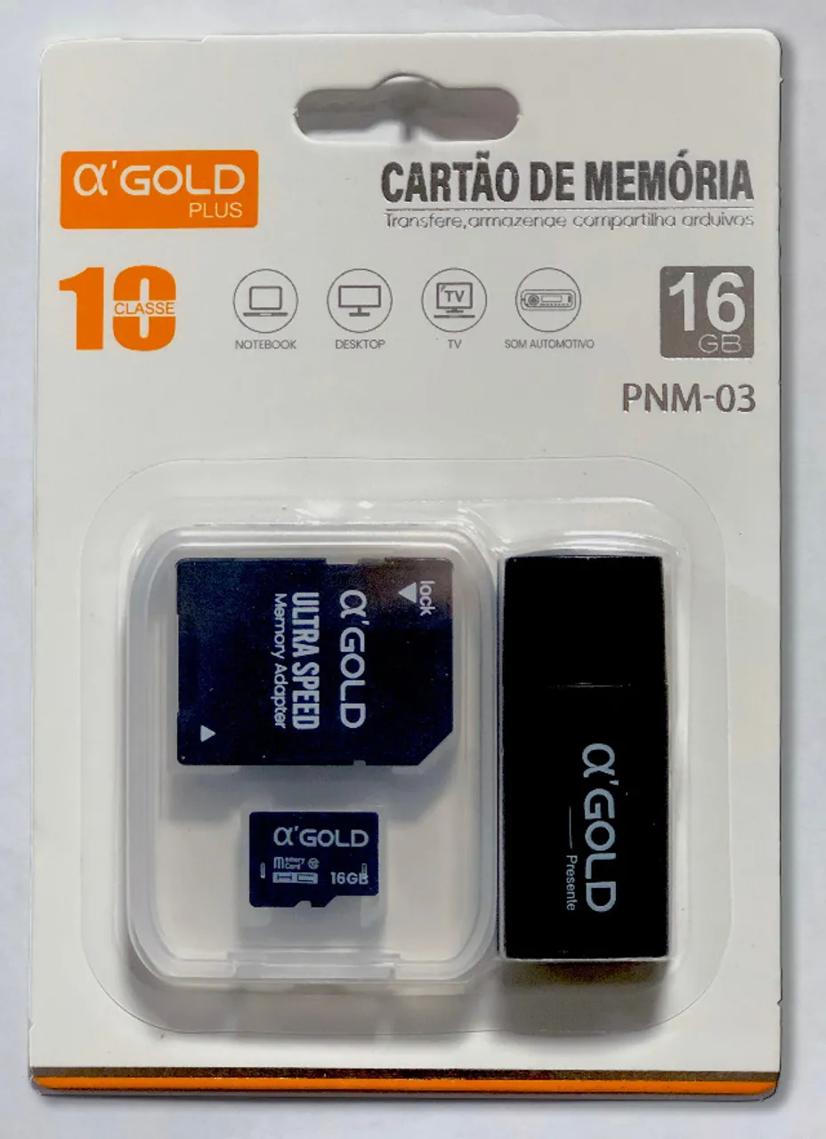 Cartão de memória 16G