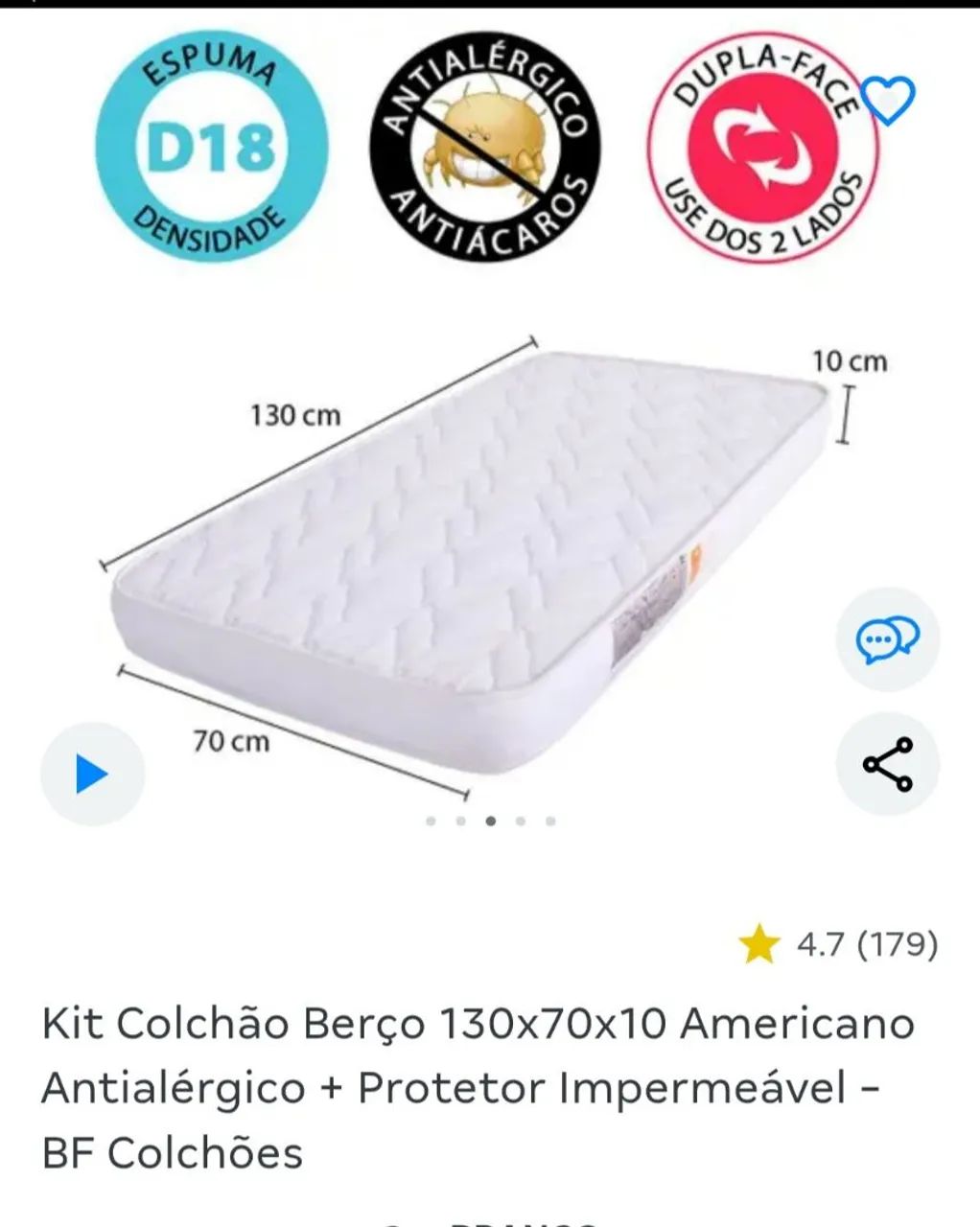 Berço mini cama  - Foto 5