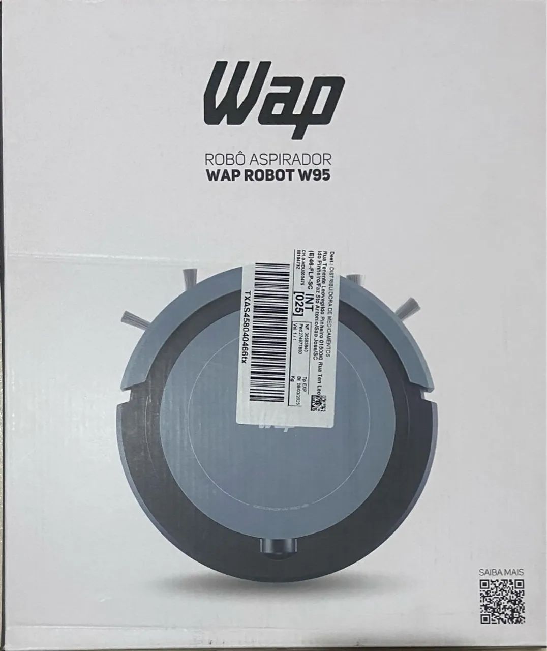 Robô aspirador wap robot W95