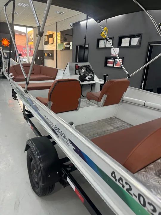 Barco ecologia com carretinha nova 