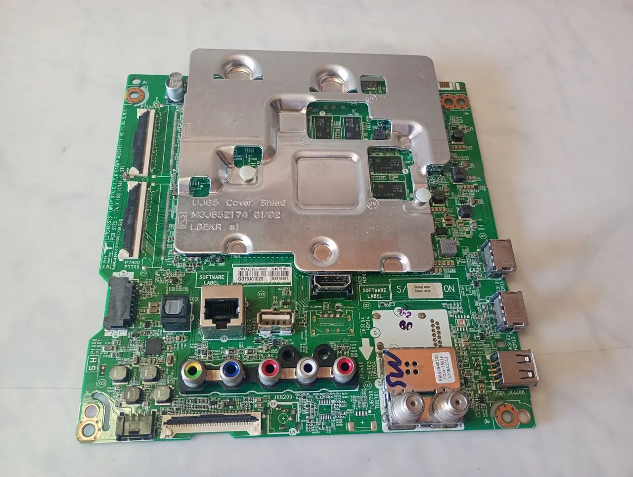 Placa mãe LG 49uj6565 funcionando perfeitamente 