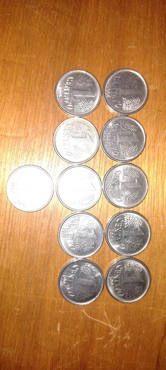 Lote de Moedas de 1 centavo - Foto 4