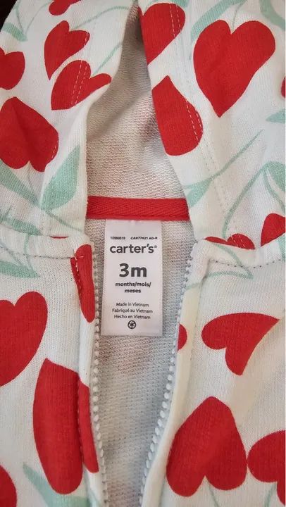 Casaco moletom estampado Carter?s - Foto 2