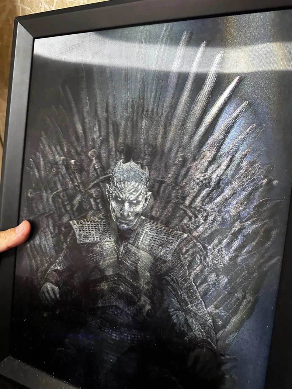 Quadro Game of Thrones 3d com 3 imagens