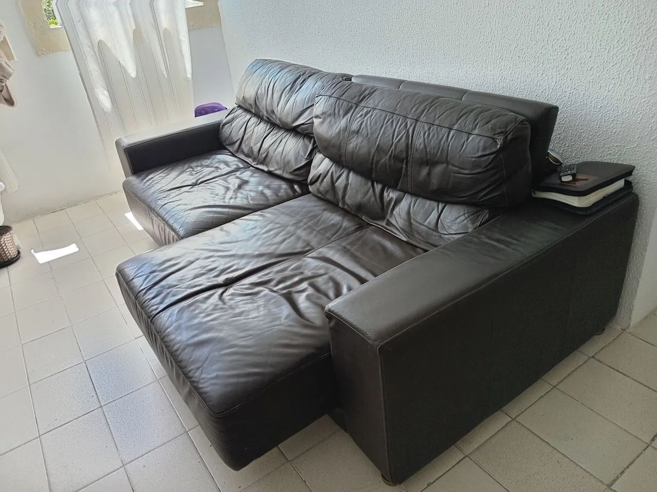 Sofá de couro legítimo  - Foto 3