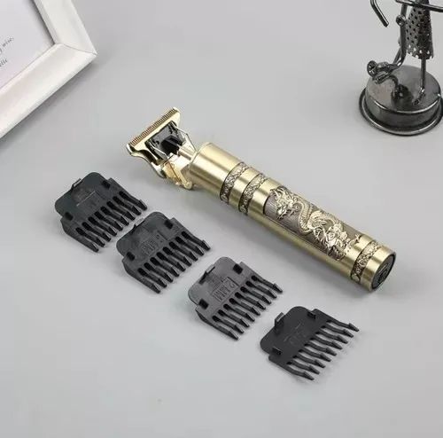 Máquina de Corte e Barba Profissional T9 Recarregável