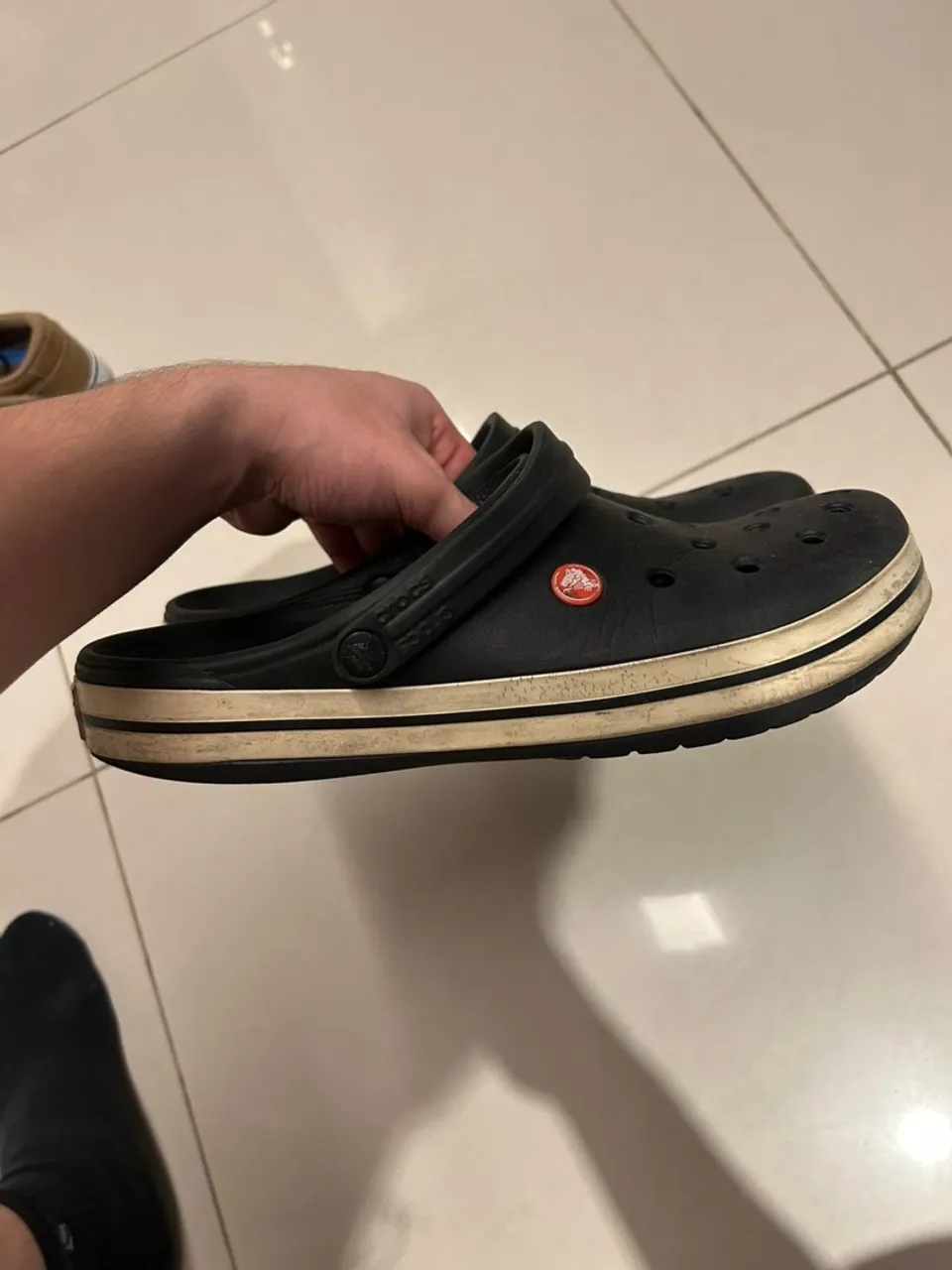 Sandália Crocs Preta