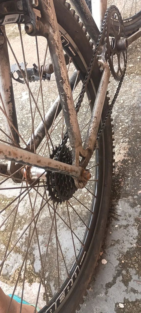 Bicicleta aro 26 usada porém funcional não faço entrega retirada no local  - Foto 6