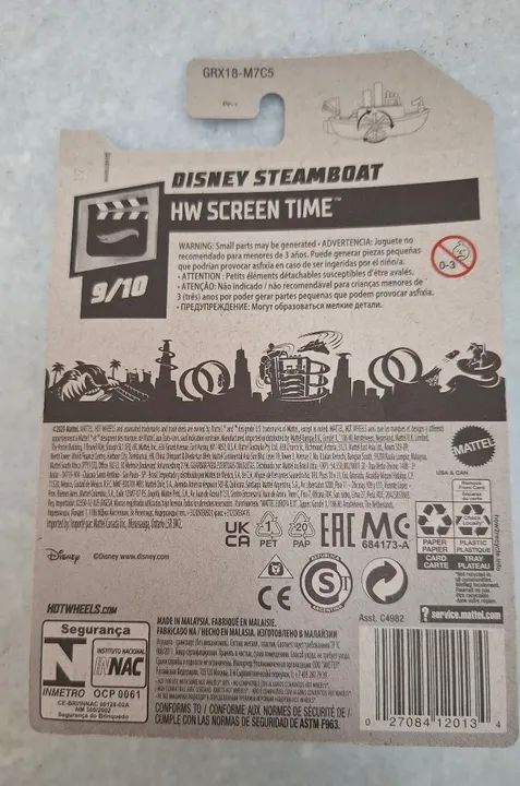 Hot Wheels Mickey Mouse Steamboat Willie 193/250 - Foto 2