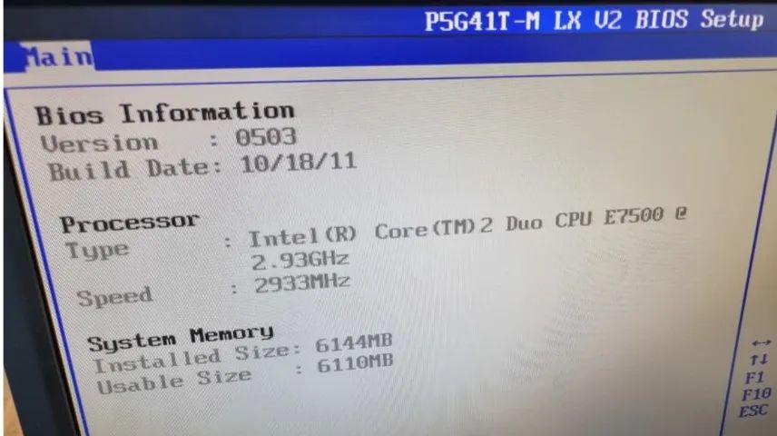 Kit Intel placa mãe Asus P5G41T-M LX V2 + Core 2 Duo E7500 + 6gb DDR3 - 100% - serial LPT - Foto 4