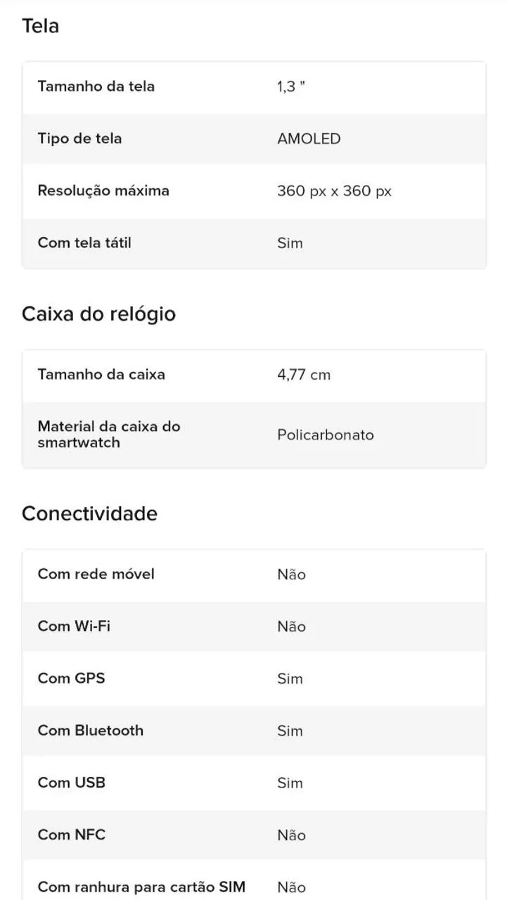 Smartwatch Esportivo TRex Pro  - Foto 4