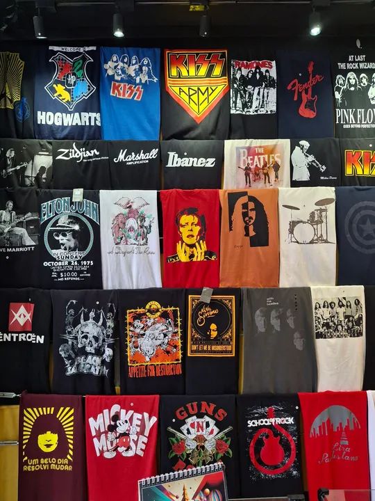 Rolling Stones, Guns n Roses. Kiss, black Sabbath, aerosmith, Queen, sex pistols, iron  - Foto 6