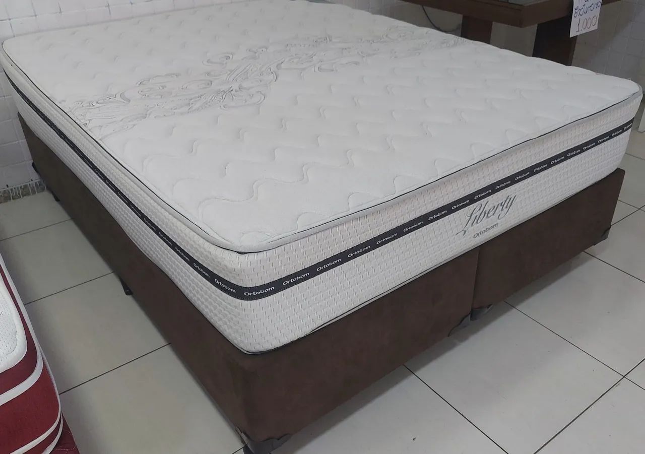 Cama Queen Size ortobom  entrega grátis  - Foto 3