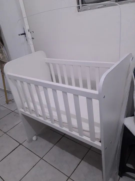 Mini berço com colchão 