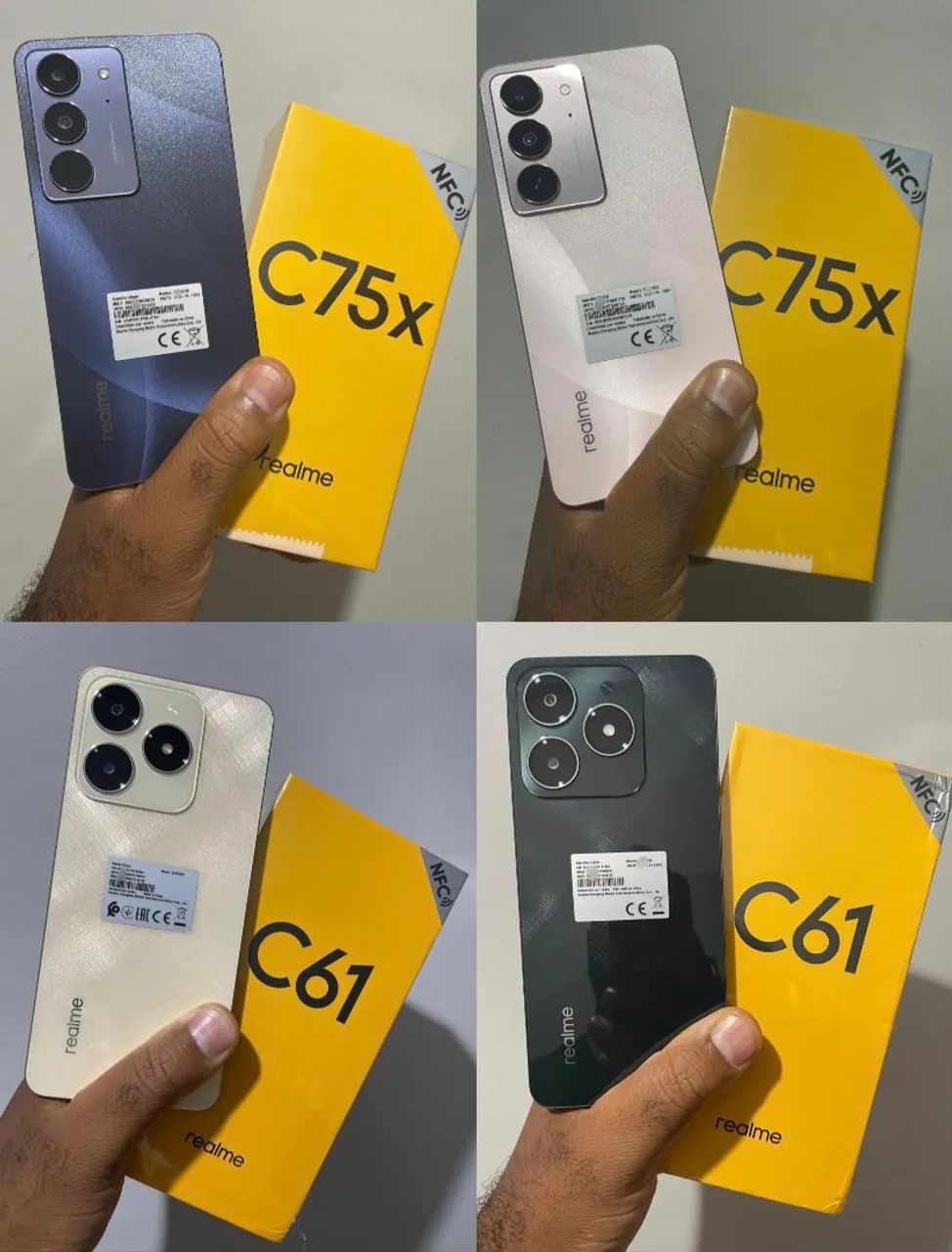 Smartphone REALME C75 prova d'água 8 ram 256 GB realme c61  