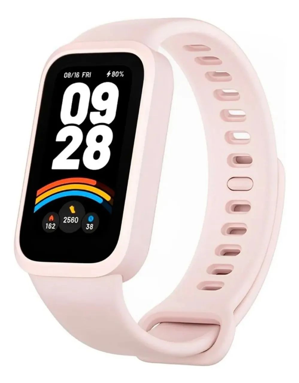 Xiaomi Smart Band Smart Band 9 Active Tela De 1.47 Com Pulseira De Tpu Com Caixa Cor Rosa - Foto 2