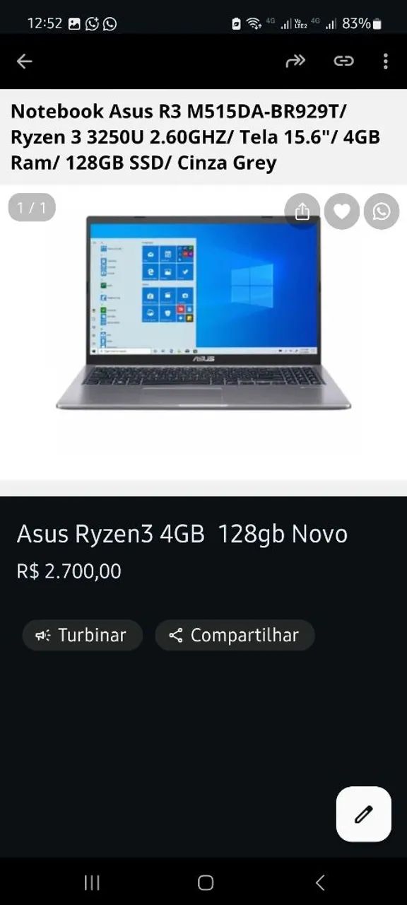 Notebook Vários Modelos - Foto 2