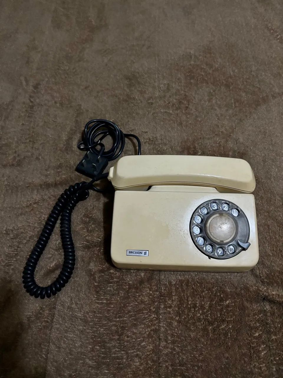 Telefone Disco Antigo Ericsson