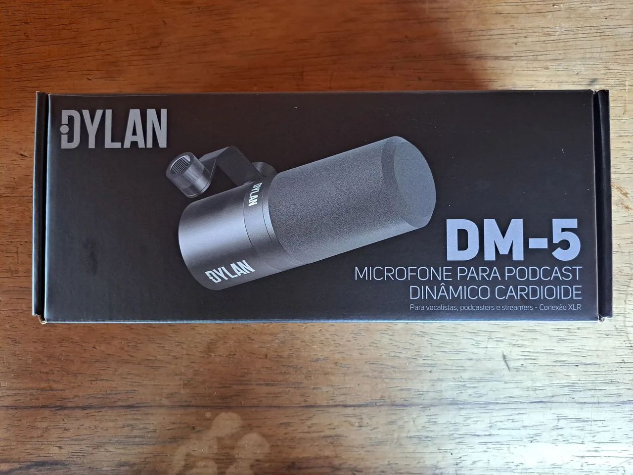 Microfone Podcast Dylan DM-5 Novo