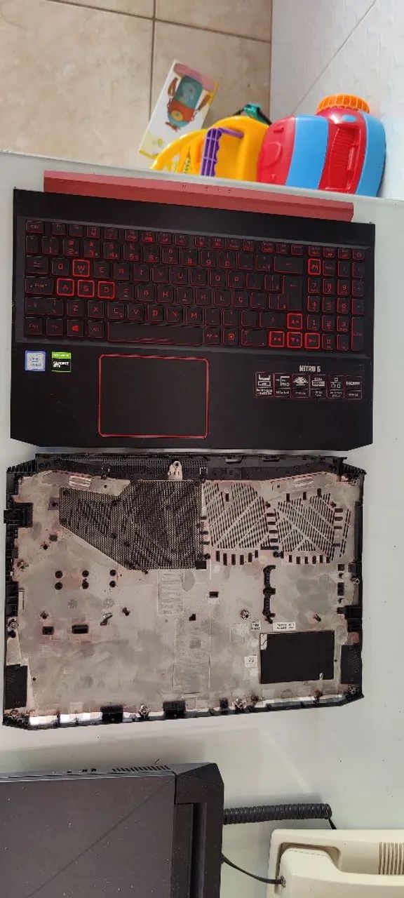 Carcaça completa nitro 5 an515-54 - Foto 5