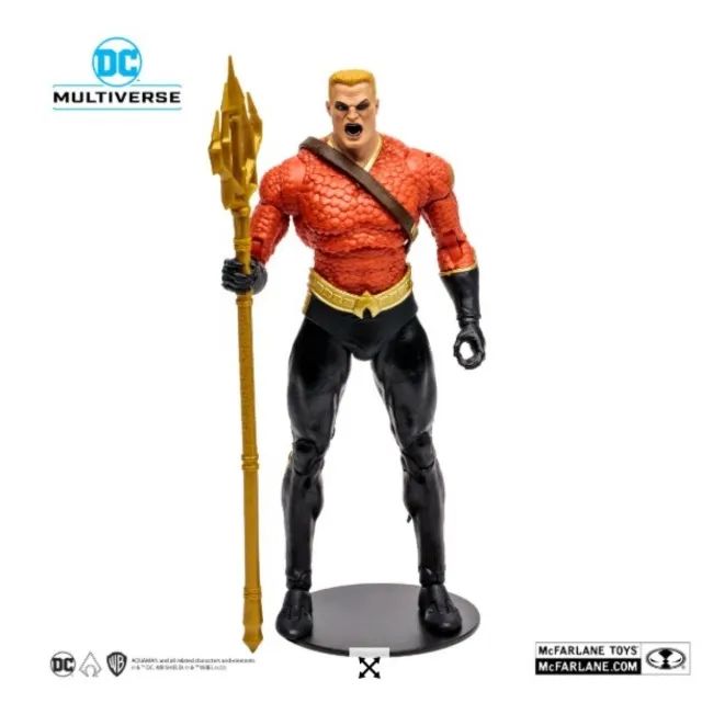 Mcfarlane Toys Aquamantm (flashpoint Build-a) Gold Label - Foto 5