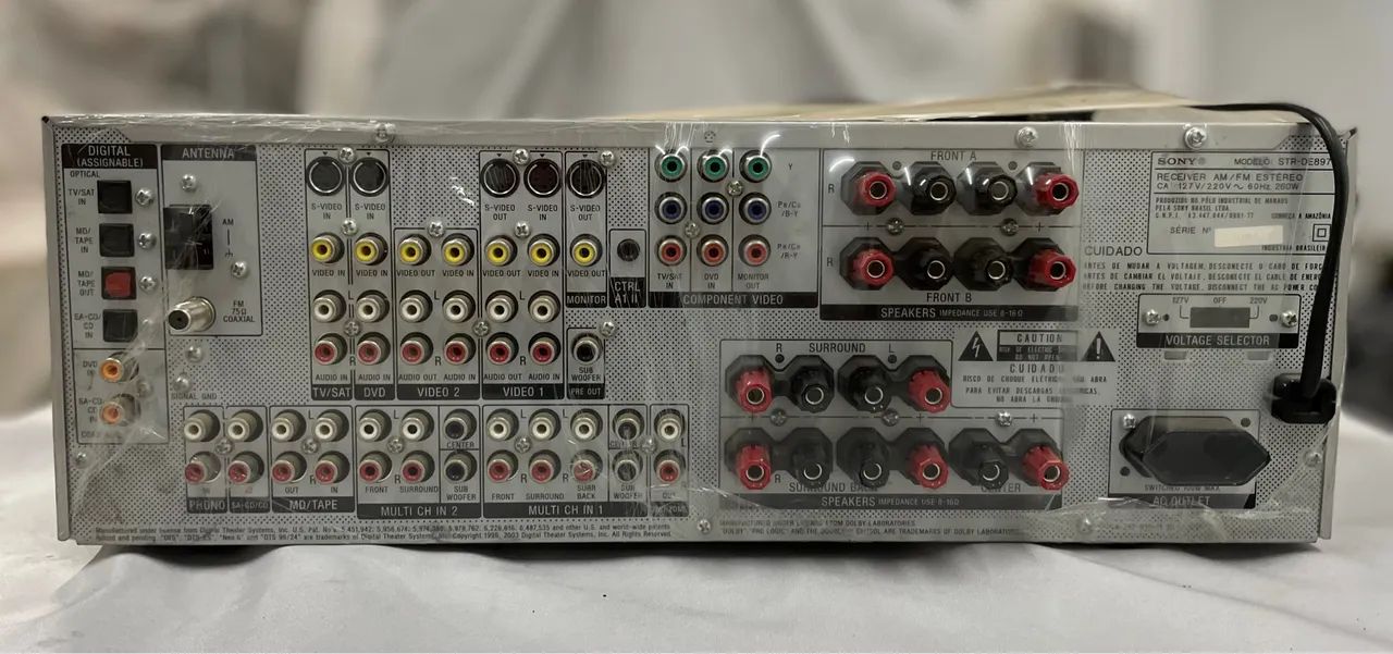 Receiver Sony STR-DE697 - 7.1 canais - Foto 4