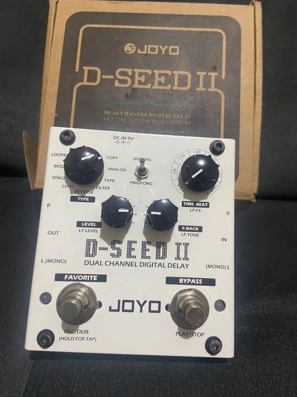 Pedal Joyo D-Seed II Dual Channel Digital Delay - Foto 2