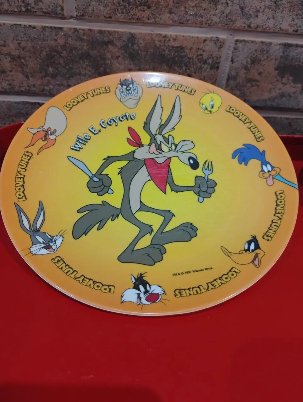 Prato antigo looney tunes importado Warner Bros  - Foto 4