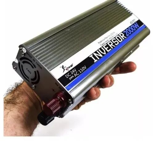 Inversor de Voltagem Tensão 2000w 12v Para 110v Conversor Pronta Entrega Centro Bh