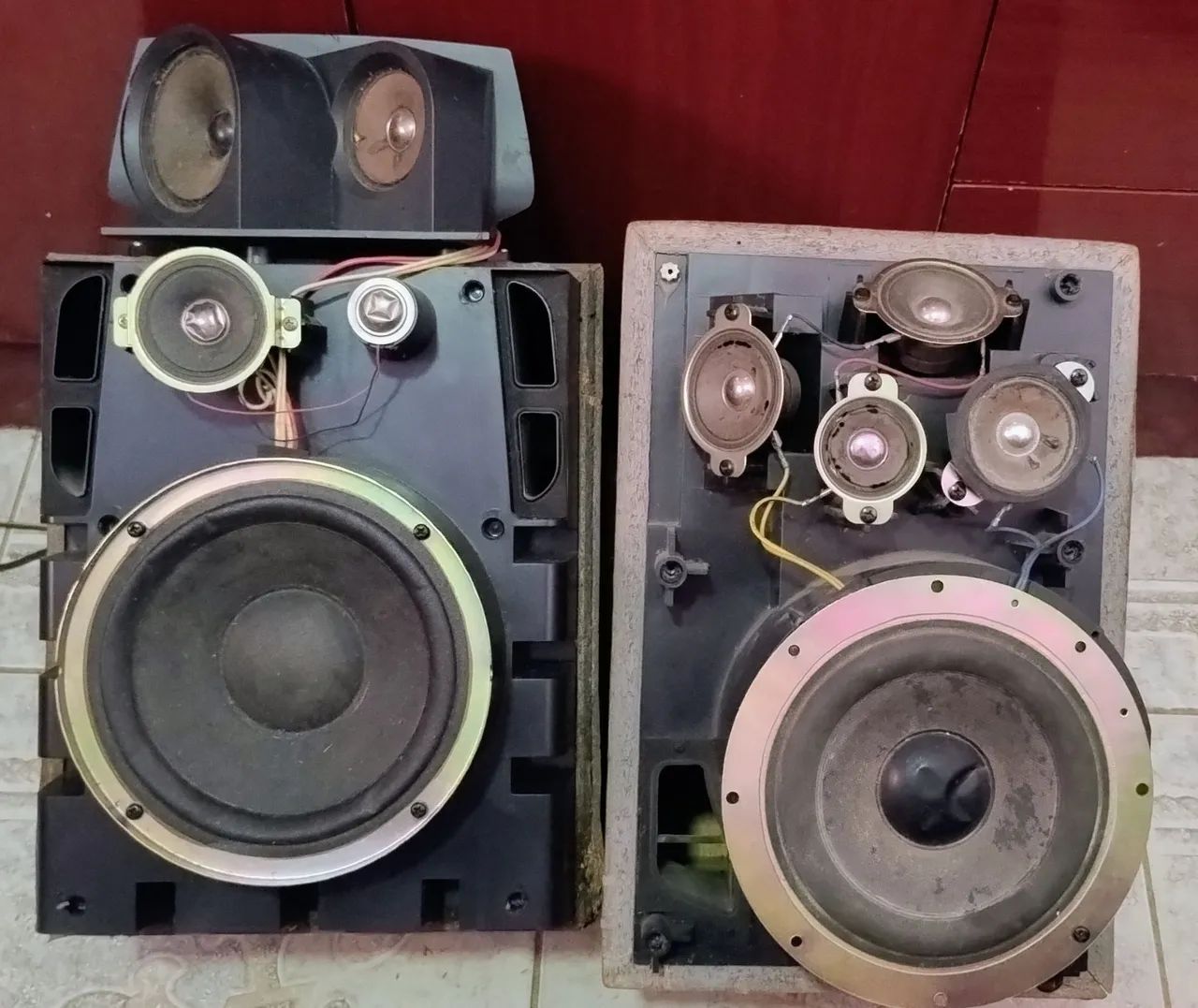 Caixas de som Sony e Aiwa  - Foto 5