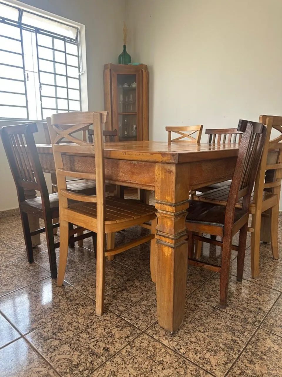 Mesa Rústica Madeira de Lei (somente a mesa) - Foto 4