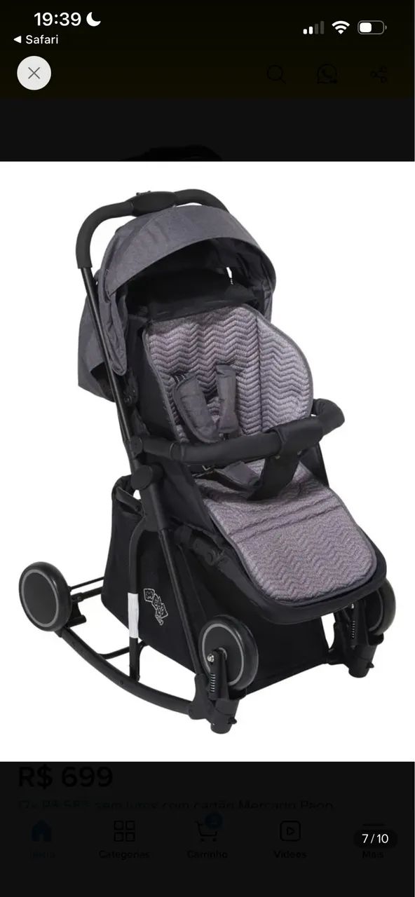 Carrinho de Bebê Maxi Baby Máximo  - Foto 4
